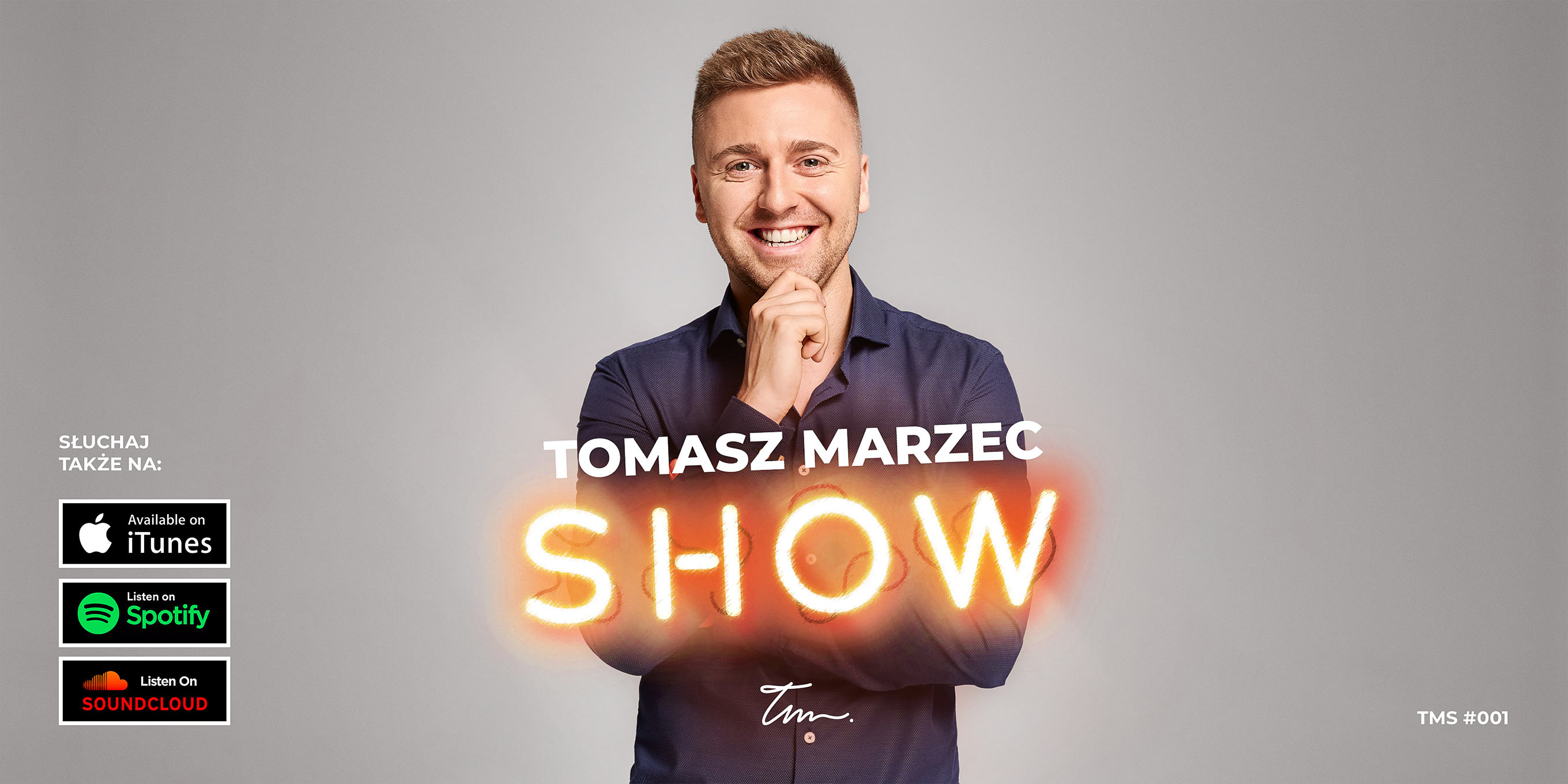 Tomasz Marzec Show - Projekt Okładki Podcast