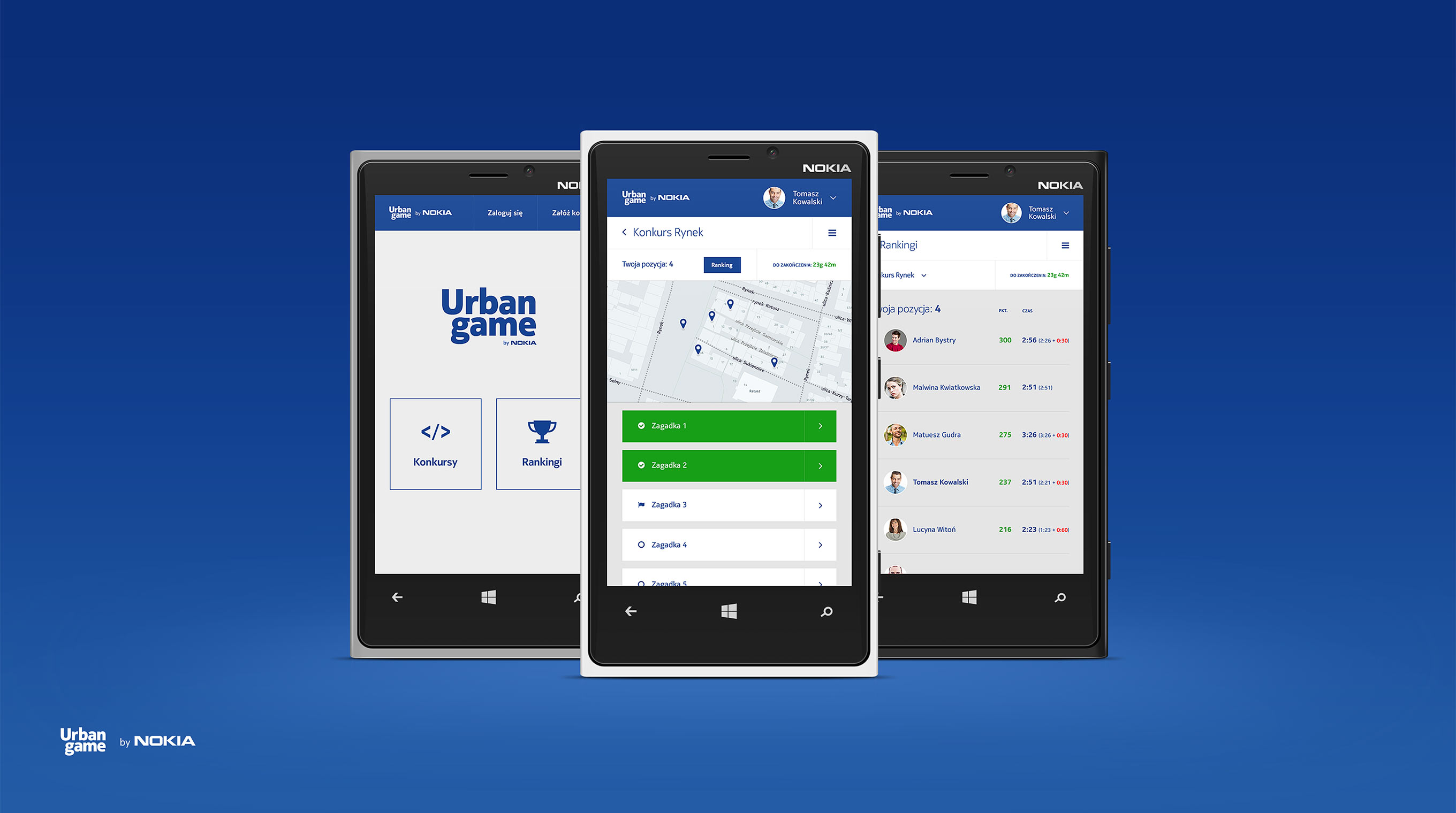 Urban Game by Nokia - Prezentacja Aplikacji