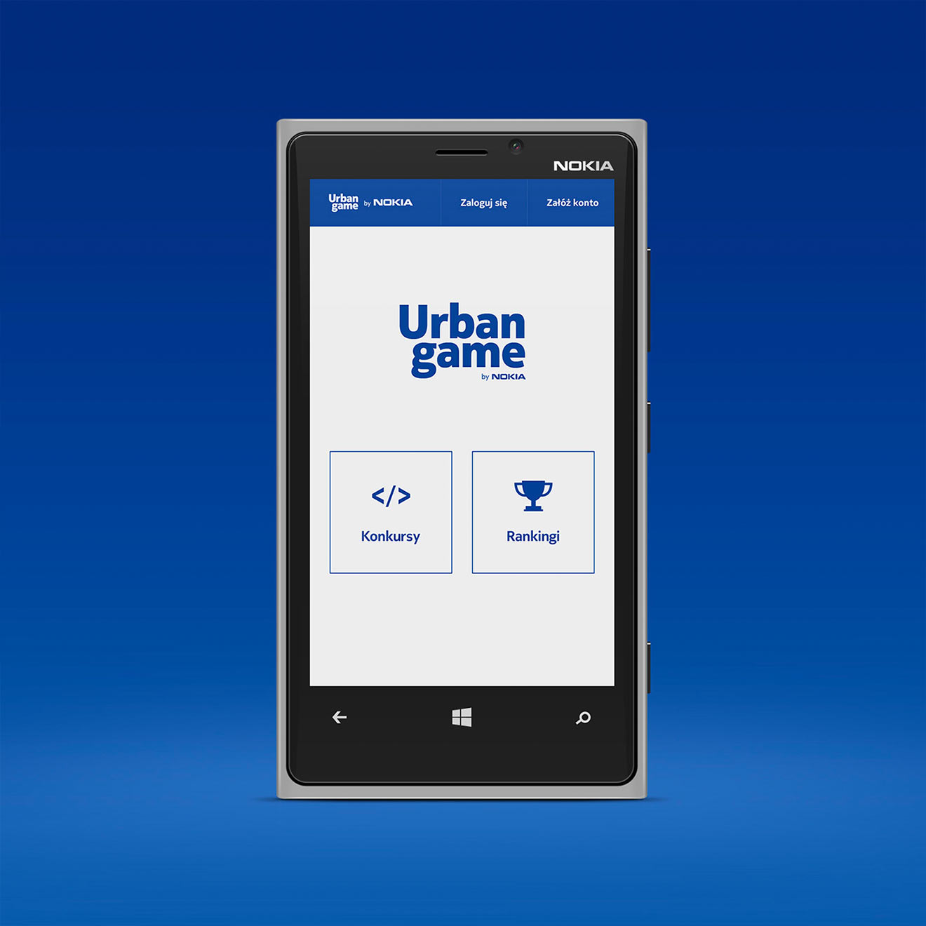 Urban Game by Nokia - Ekran Startowy